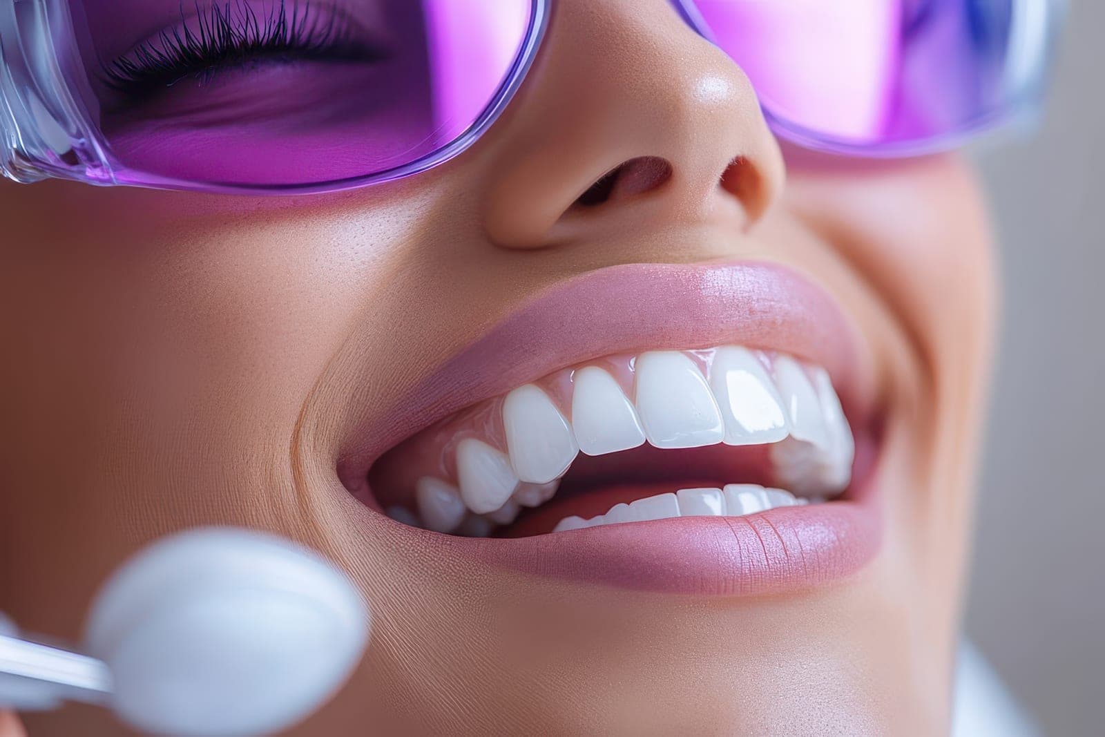 A bright, confident smile after crowns and veneers at Chapel House Dentistry
